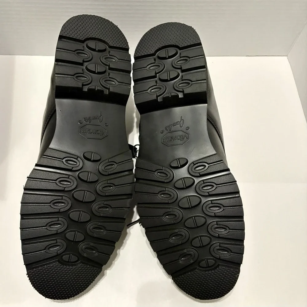 Texel Summumtex Black Leather Oxford Shoes Men's Size 13 M USA Vibram‎ Sole